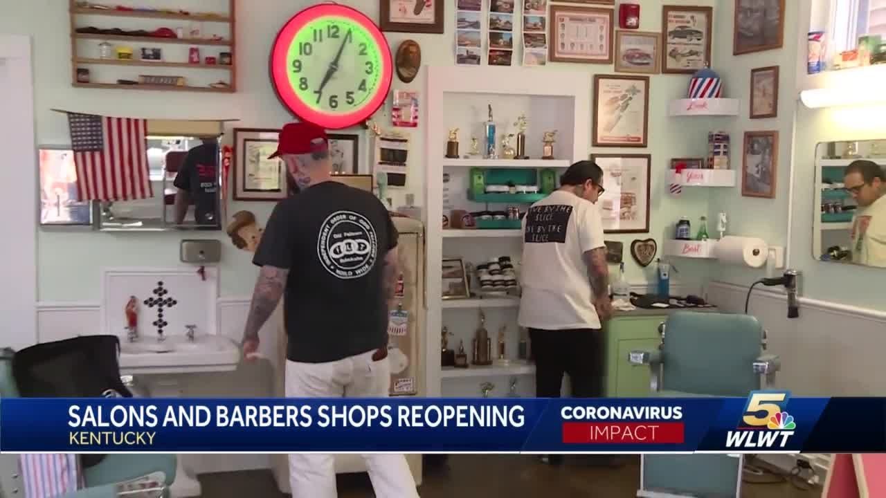 Salons and barber shops reopening YouTube