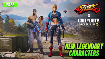 Street Fighter Collab Skins First Look! Legendary Operators Preview | COD Mobile Season 11 Leaks
