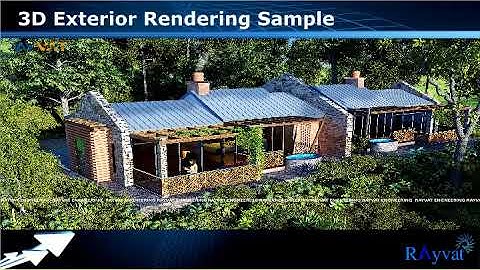 3D Exterior Design Studio | 3D Architectural Exterior Rendering