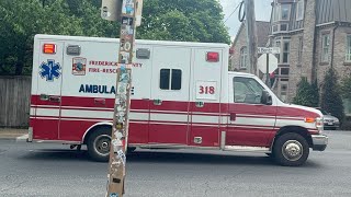 Ambulance 318 Responding