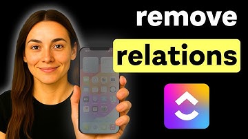 How to Remove Relationship Clickup