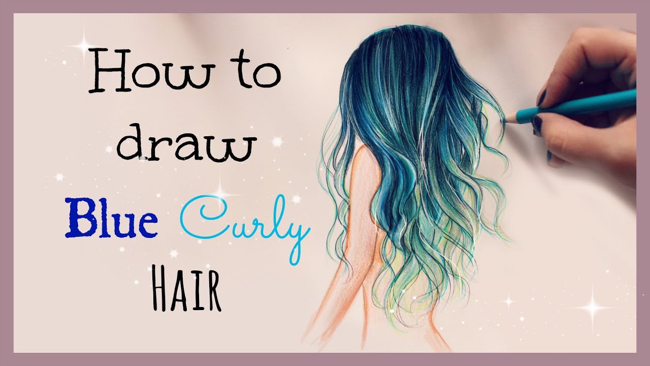 Step-by-Step Tutorial for Creating Powder Blue Curly Hair - wide 11