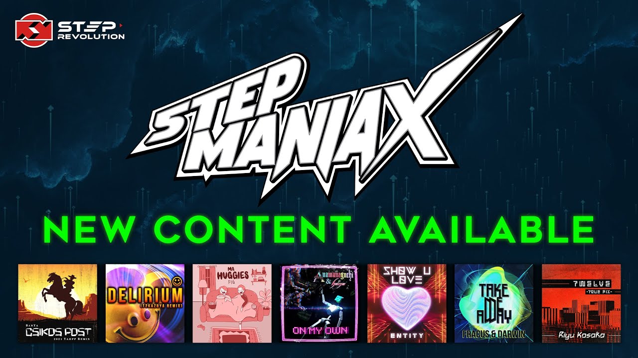 StepManiaX Content Update   New Songs for January!