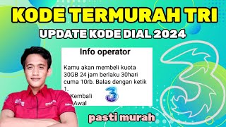 paket super murah tri terbaru 2024 || kode dial indosat tri terbaru2024