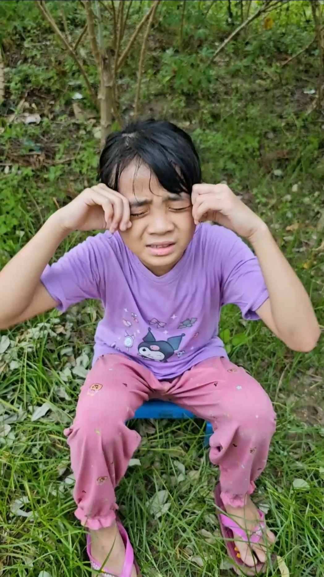 Cry, just give me candy