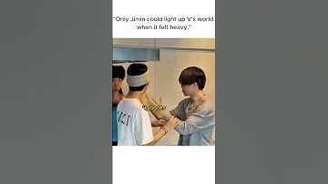 When V’s smile faded, Jimin became the reason it returned😭💜min friendship#vmin#jimin#tae#army#shorts