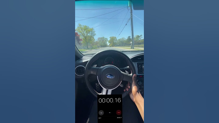 Subaru Brz 0-60 from Dig