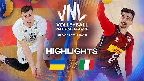 Ukraine 🇺🇦 vs. Italy 🇮🇹 - Highlights | Week 3 | Men's VNL 2025