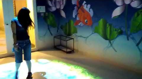 Interactive Fish Pond - Floor Projection