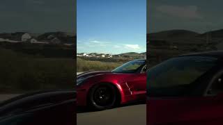 Twin turbo zo6 candy red  z06 corvette candyred twinturbo ls7