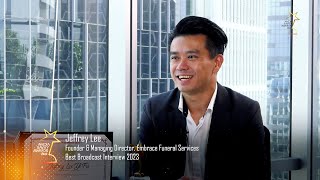 Best Broadcast Interview 2023, Jeffrey, Embrace Funeral Services