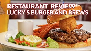 Restaurant Review - Lucky's Burgers and Brews | Atlanta Eats