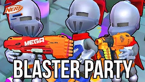 BLASTER PARTY EVENT! (NERF Superblast)