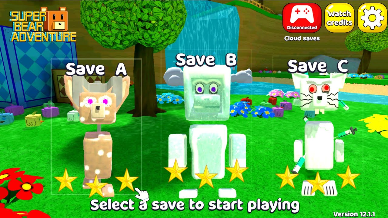 Snow Valley Mole Mines & Yeti Boss Fight Super Bear Adventure Gameplay Walkthrough! 