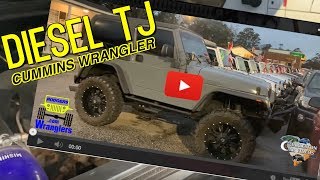 Here's a 1997 Jeep Wrangler TJ with CUMMINS DIESEL MOTOR!!! ( For Sale  Review ) Rodgers Wranglers - YouTube