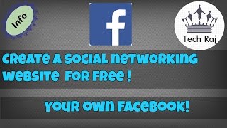 How to Create a Social Networking Website like Facebook for FREE [EASY] screenshot 1