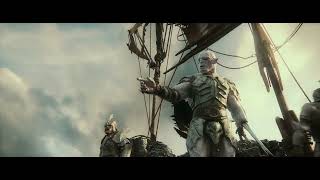 The Hobbit: The Battle of the Five Armies, but it's only Azog's commands with the war horn