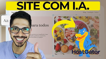 COMO Criar Site Profissional com IA da HostGator em 2025 Passo a Passo