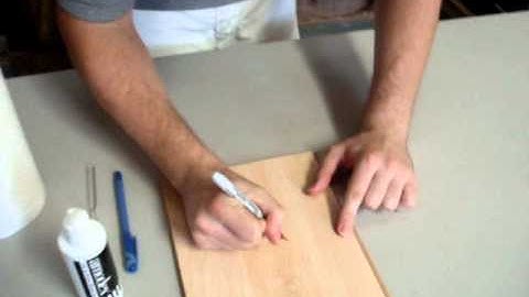 Removing Sharpie from Surfaces Using Amodex (White Board, Laminate Flooring, Tile)