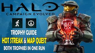 Halo Campaign Evolved Hot Streak & Map Quest Trophy & Achievement Guide - Both Trophies in One Run