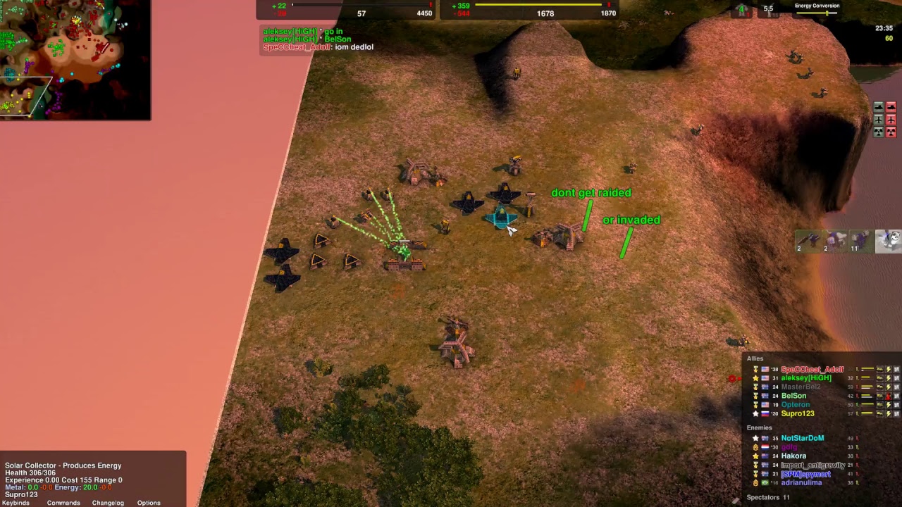 Спринг RTS Баланс Анихилейшен