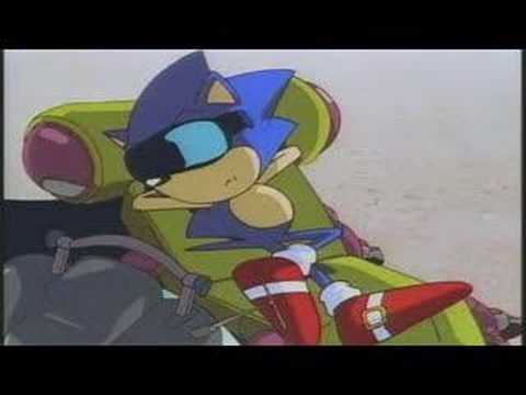 Sonic OVA Funny Moment (SHUT UP Tails!)