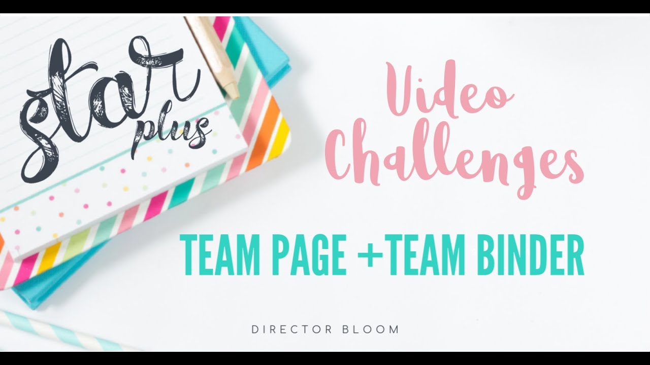 STAR PLUS 007 Team Page & Team Binder YouTube