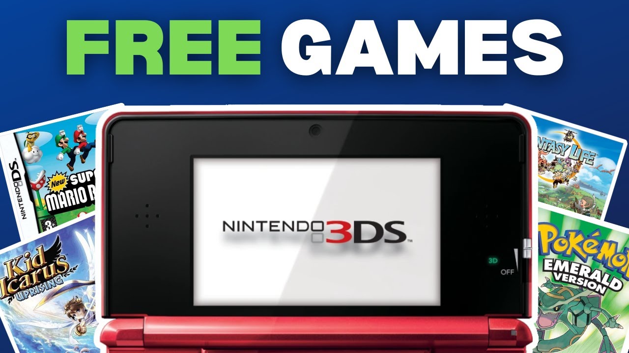 How to Get Free 3Ds Games on Sd Card  