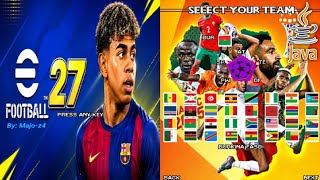 PES Java 27 Mod Africa Cup of Nations J2ME Loader/JL-Mod