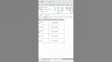 "Excel Spin Button: Master Interactive Data in Seconds!" #shirtvideo