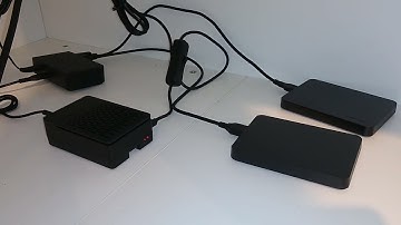 Raspberry PI 4 running Nas Raid1 with 2 Terabytes of Storage