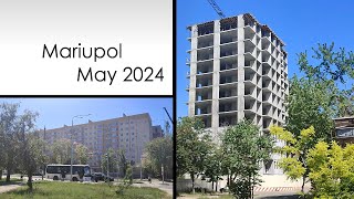 Мариуполь. Май 2024. Mariupol. May 2024. Зелинского, Бахчиванджи, Громовой.