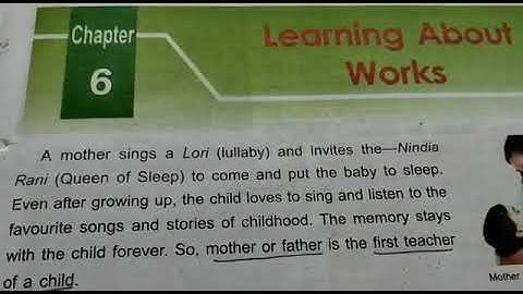 DAV nahan ,class 3, social science , L -6 .learning about works (part 3)