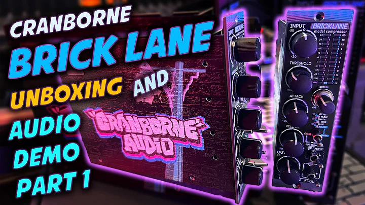 I Finally Got the Cranborne Audio Brick Lanes! - Unboxing and Test Pt 1