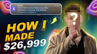 How I Made $26,999.44 in One Month on Instagram Without Showing My Face