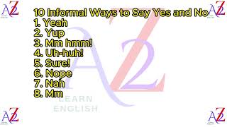 : 10 ways to Say with A2Z