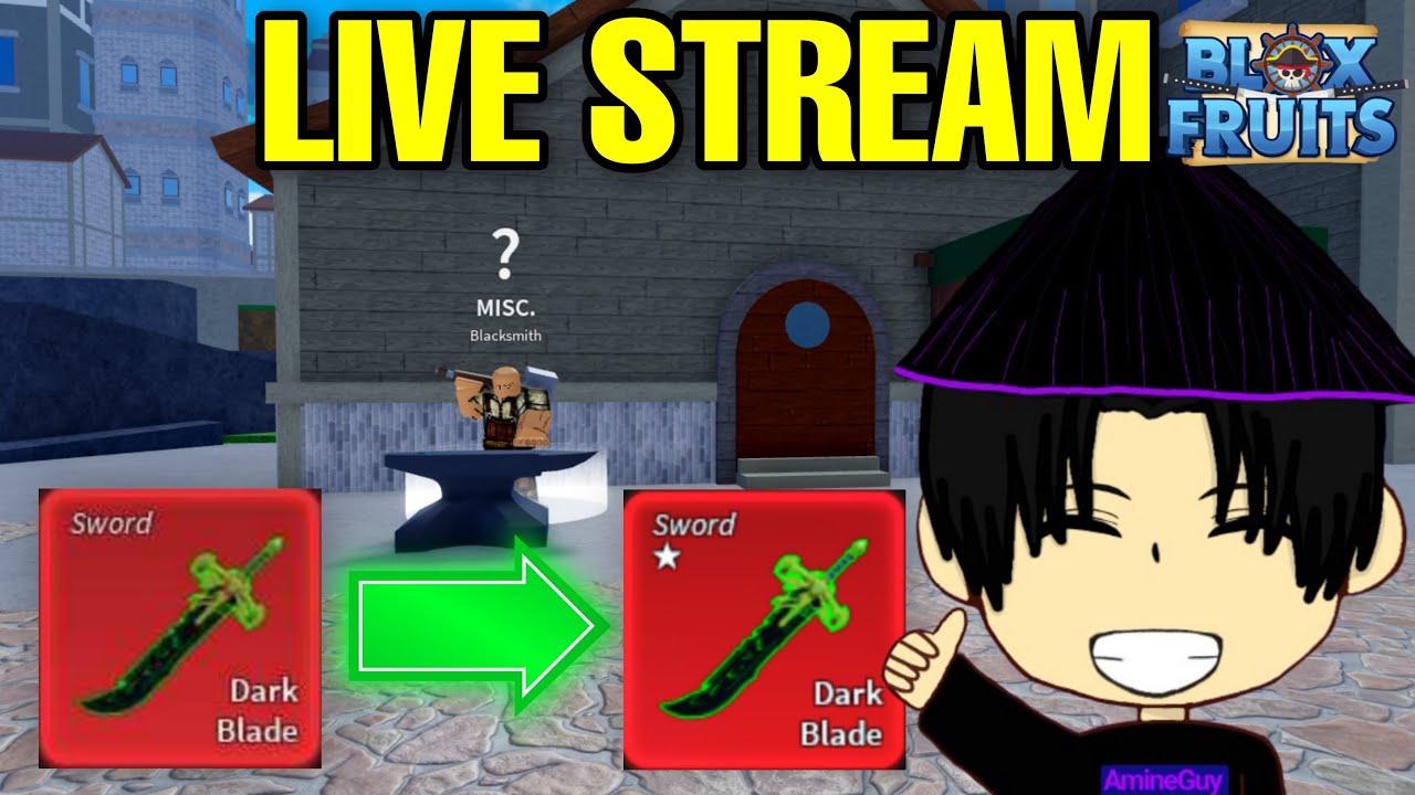 🔴LIVE︱ Upgrading EVERY Weapon!🥶 Blox fruits