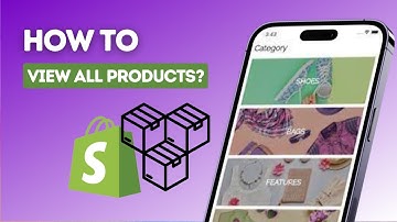 How to view all your products on Shopify?