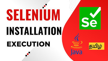 Selenium with Java in Tamil | How to install selenium Webdriver | Automation Testing