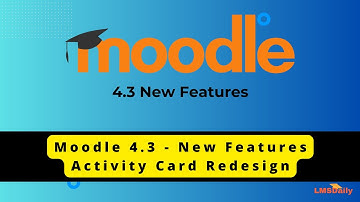 Moodle 4.3 - New Feature Overview - New Activity Card Design #moodle #elearning #education