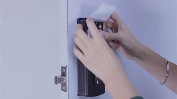 PIN Genie Smart Lock Installation Video (No Additional Hole Needed)