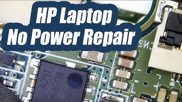 HP Spectre Non USBC Laptop Repair - No Power caused by Short Circuit