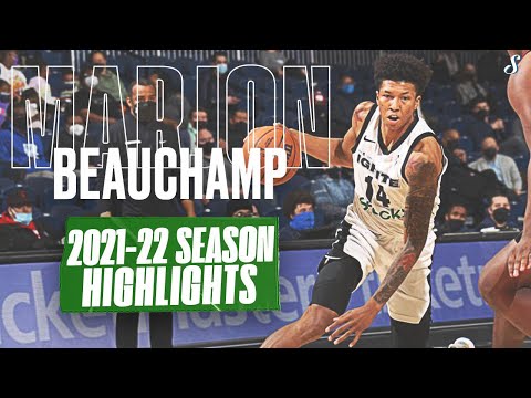 Marjon Beauchamp 2021-22 G League Ignite Season Highlights | 15.1 PPG 7.3 RPG 57.1 FG%