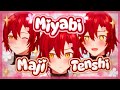 Miyabi is too cute showing off his 3.0 model! [Holostars JP Clip Eng Sub]