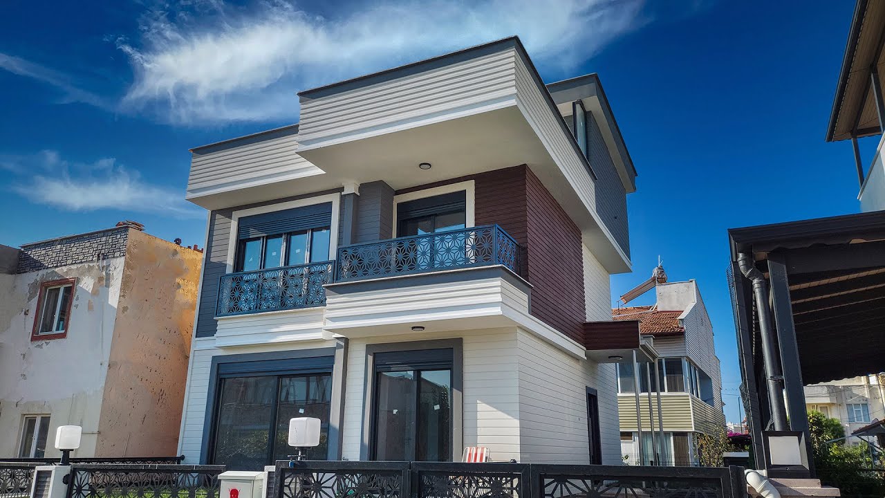 gure satilik villa 4 1 mustakil denize 50 metre deniz manzarali 5 850 000 tl youtube