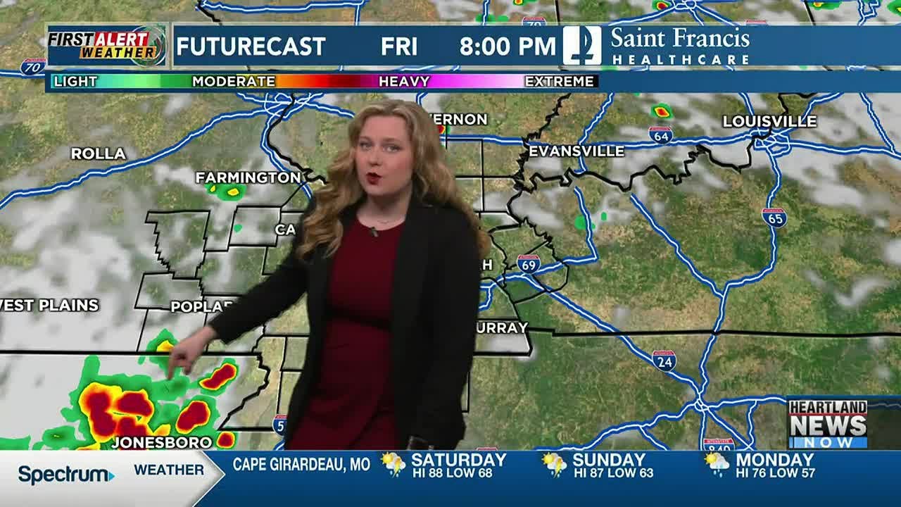 First Alert: Rain, thunderstorms this weekend - YouTube