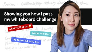 How to ace your first whiteboard challenge for product design (remote or in-person)