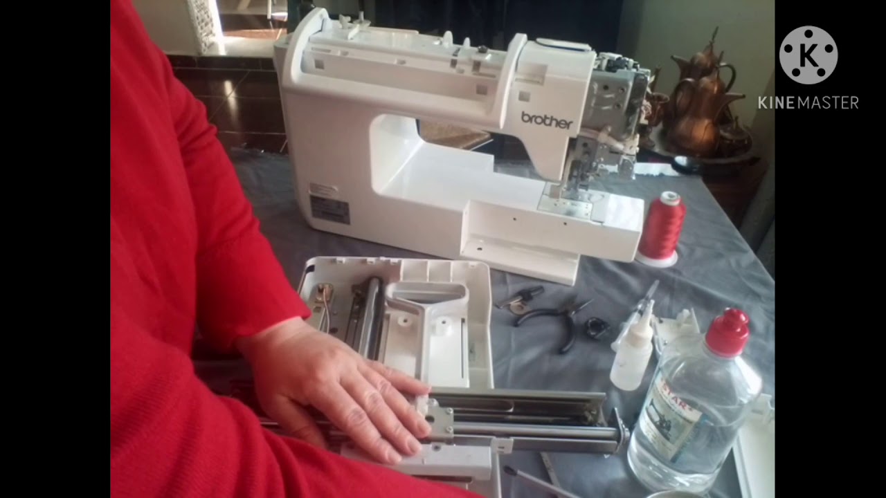 كيفية تزيت وتشحيم شاريو brother V3