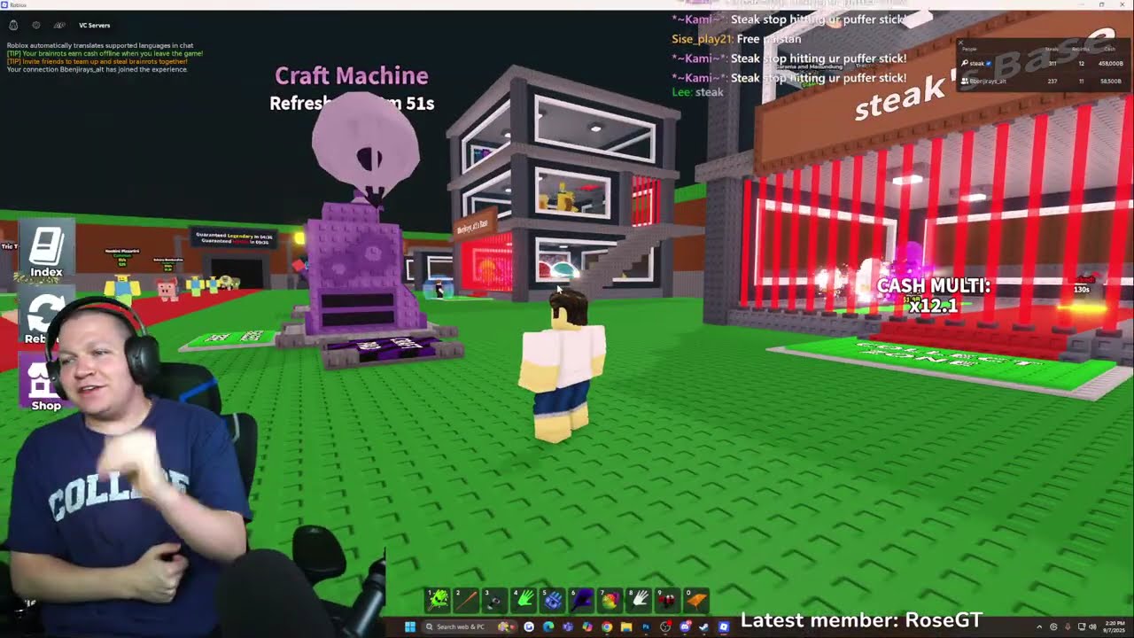 playing ro blox