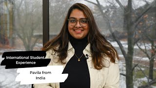 International Student Experience - Pavila from India